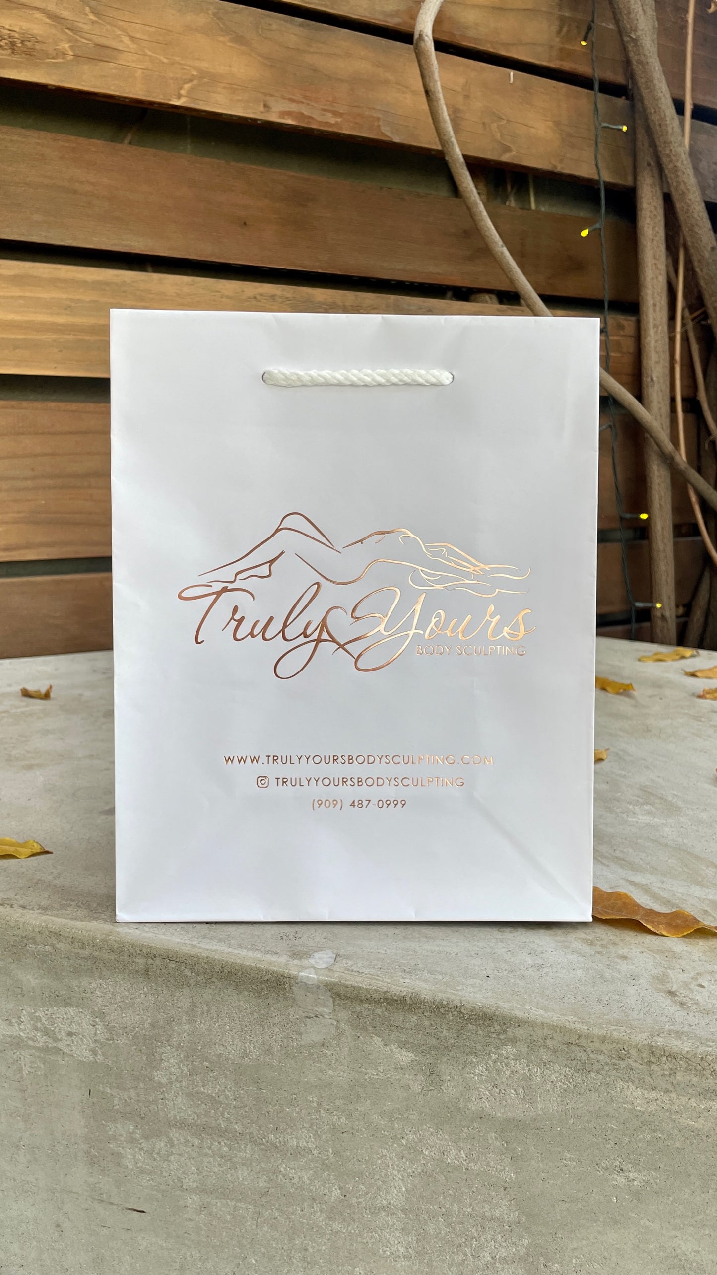 Matte Shopping Bag (8x4x10)