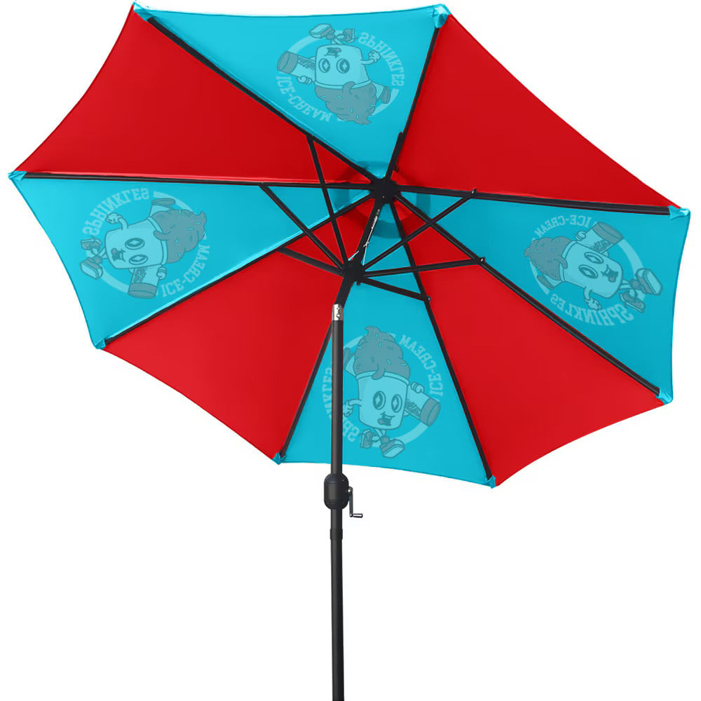 9 ft. Patio Umbrella with Custom Print