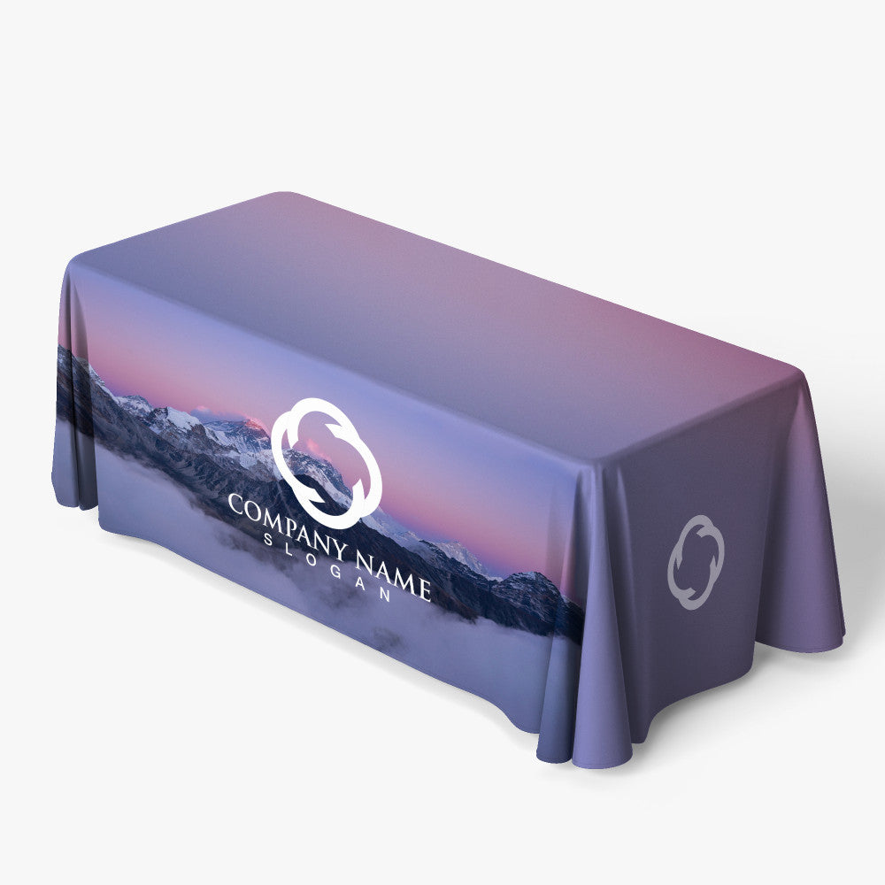 6 ft. 3-Sided Regular Stretch Table Throw