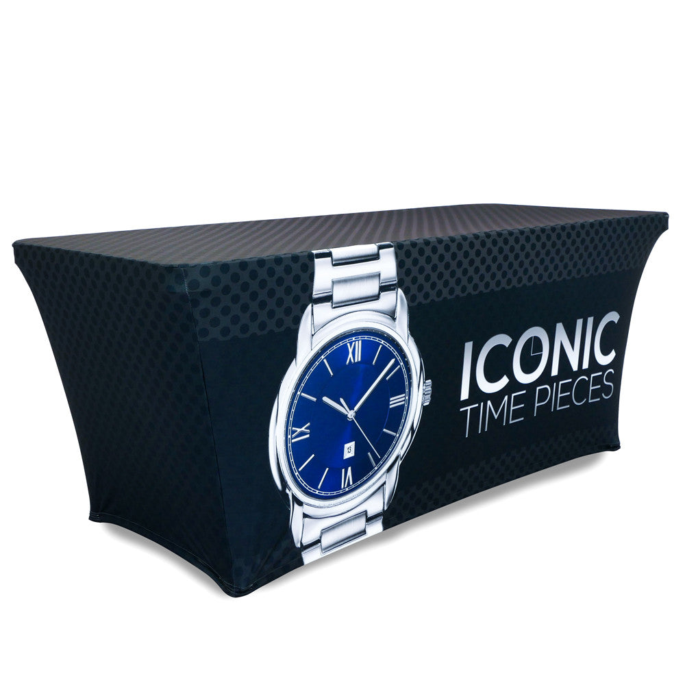 Stretch Table Throw Full Color 3-sided - Golden State Print