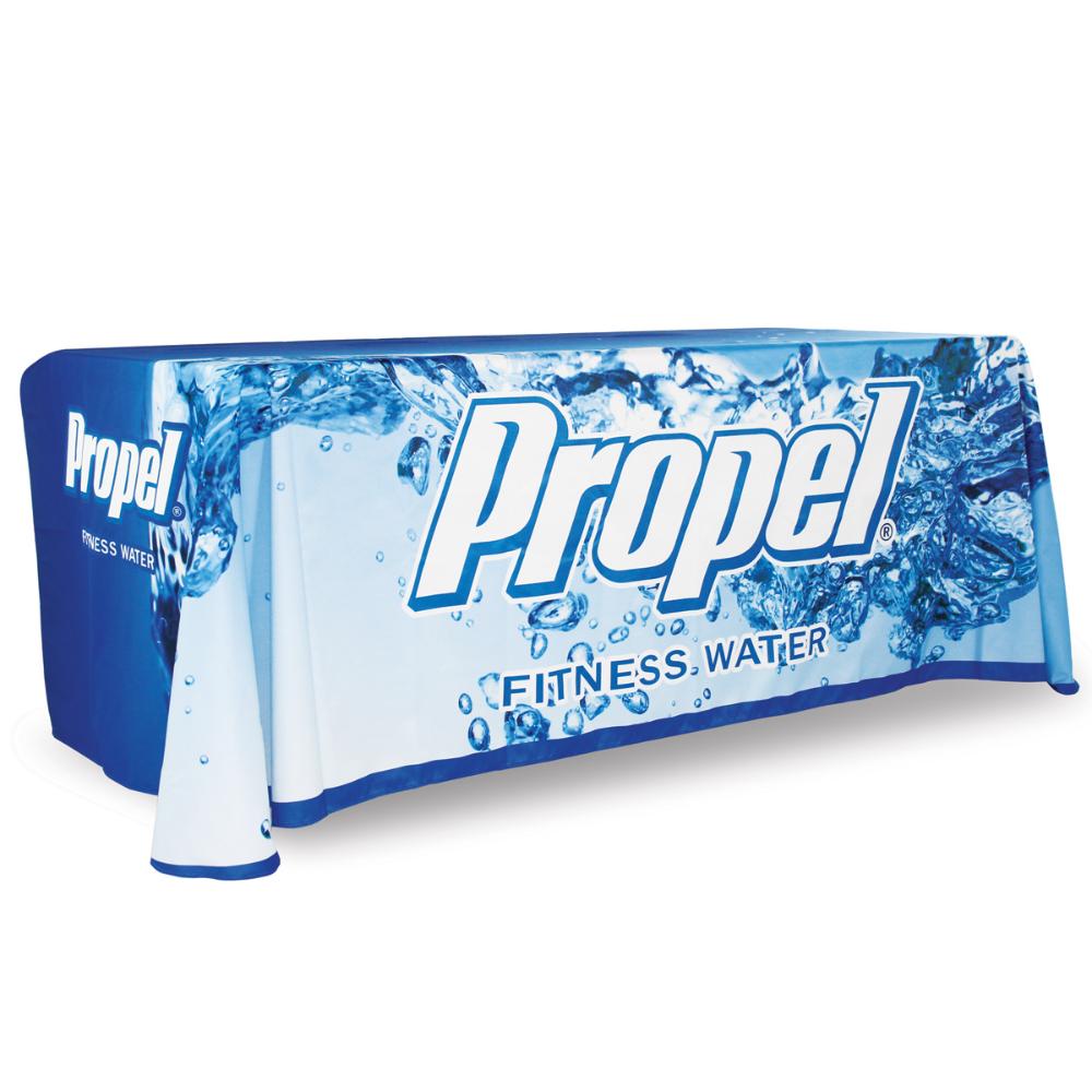 6 ft. 4-Sided Regular Stretch Table Throw - Golden State Print