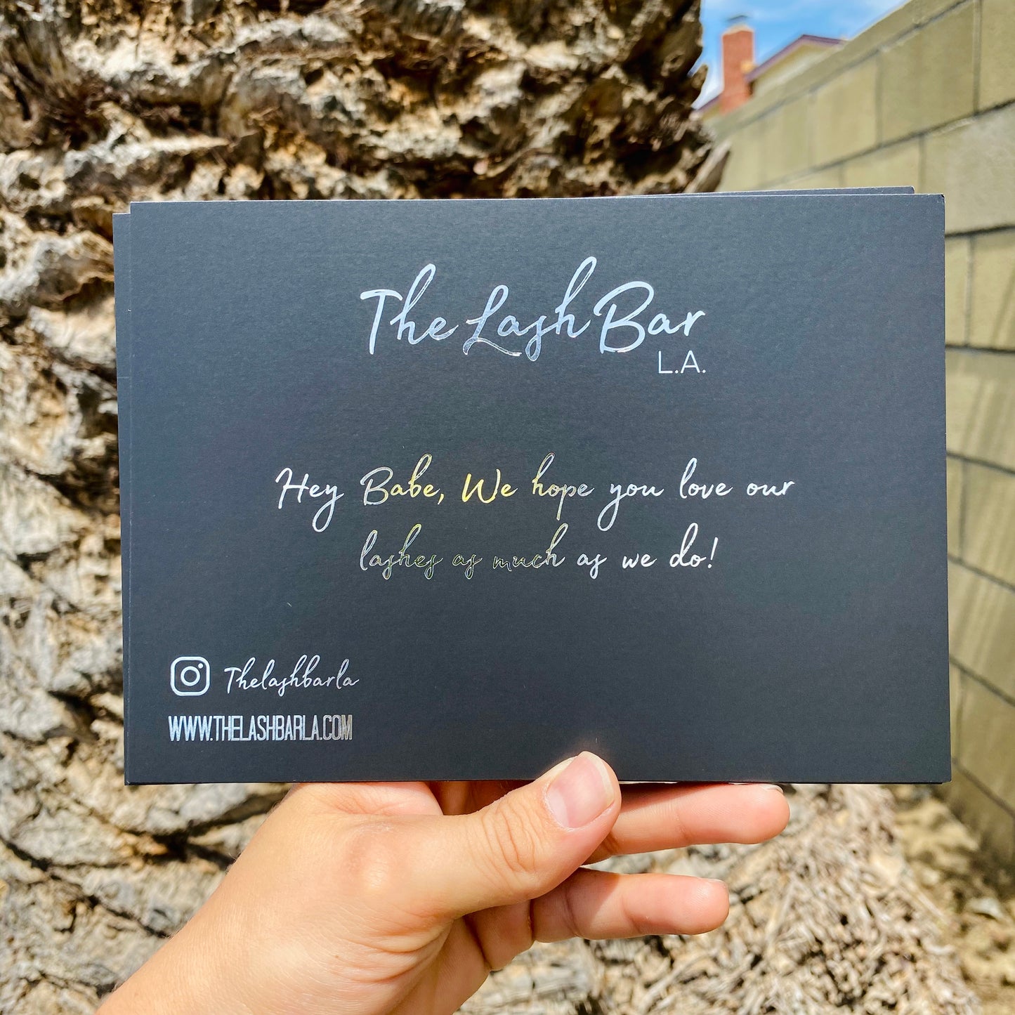 Foil Postcards - Golden State Print