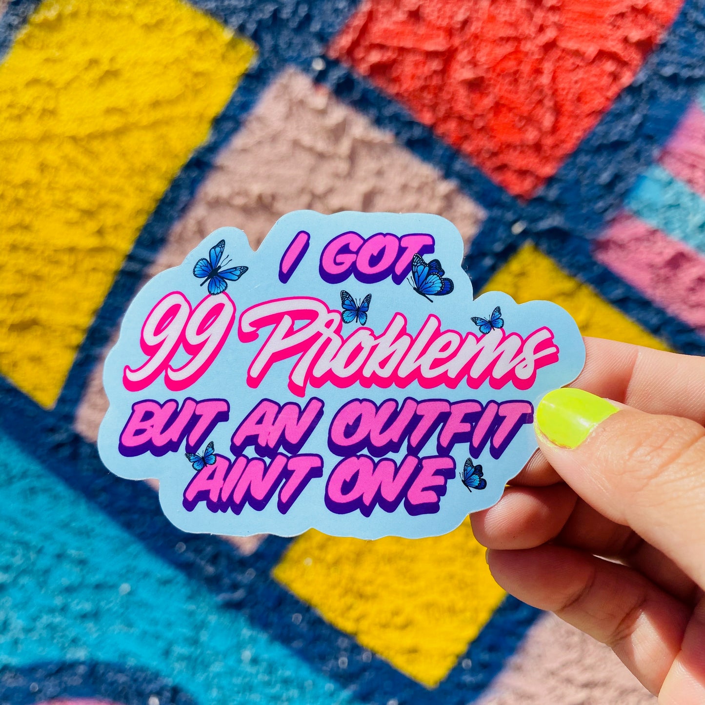 Glossy Stickers - Golden State Print