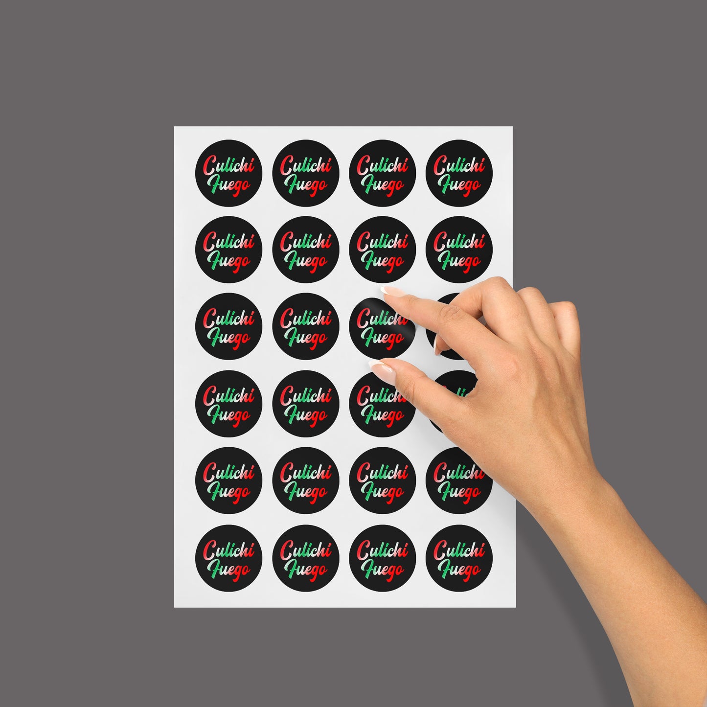 Label Sheet (Culichi Fuego) - Golden State Print