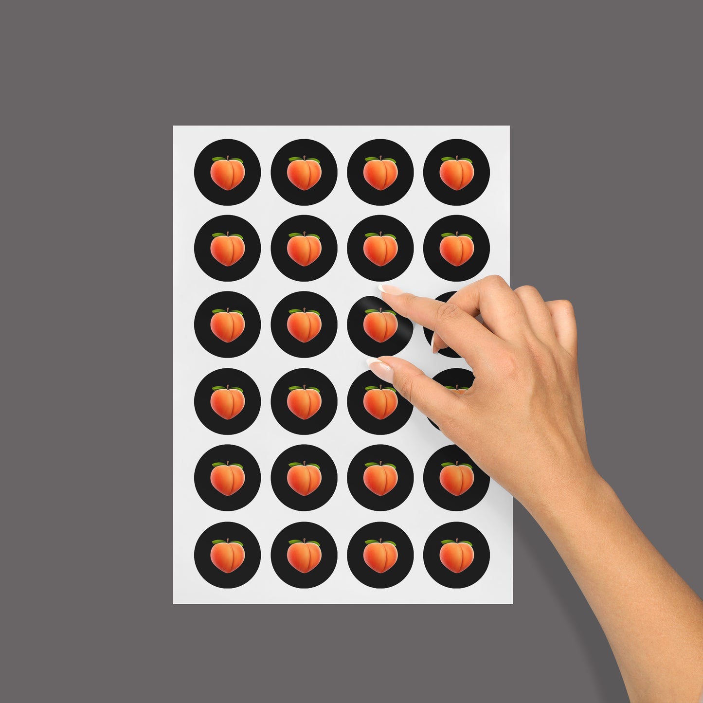 Label Sheet (Durazno) - Golden State Print