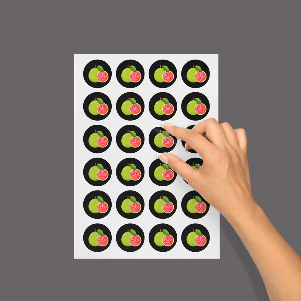 Label Sheet (Guava) - Golden State Print