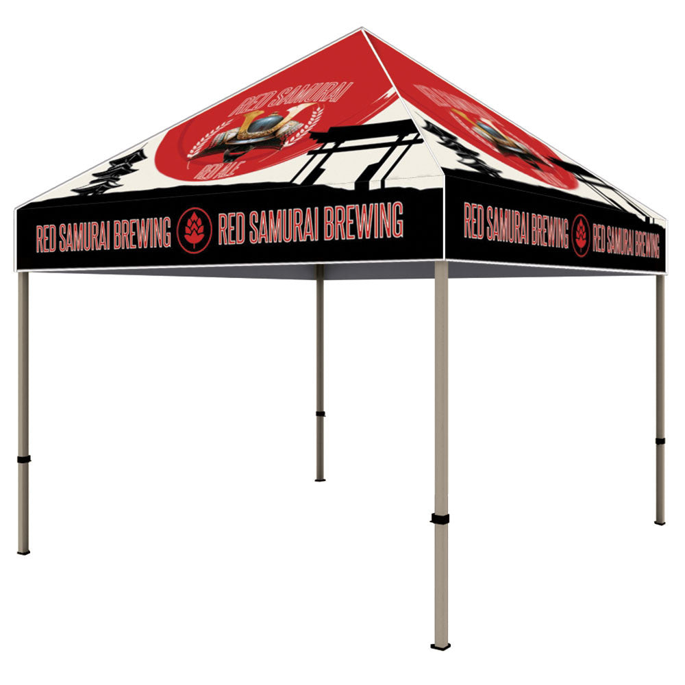 Event Tent 10Ft w/ Steel Frame - Golden State Print