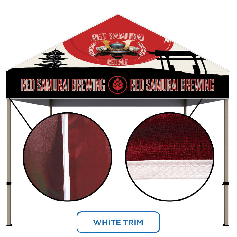 Event Tent 10Ft w/ Steel Frame - Golden State Print