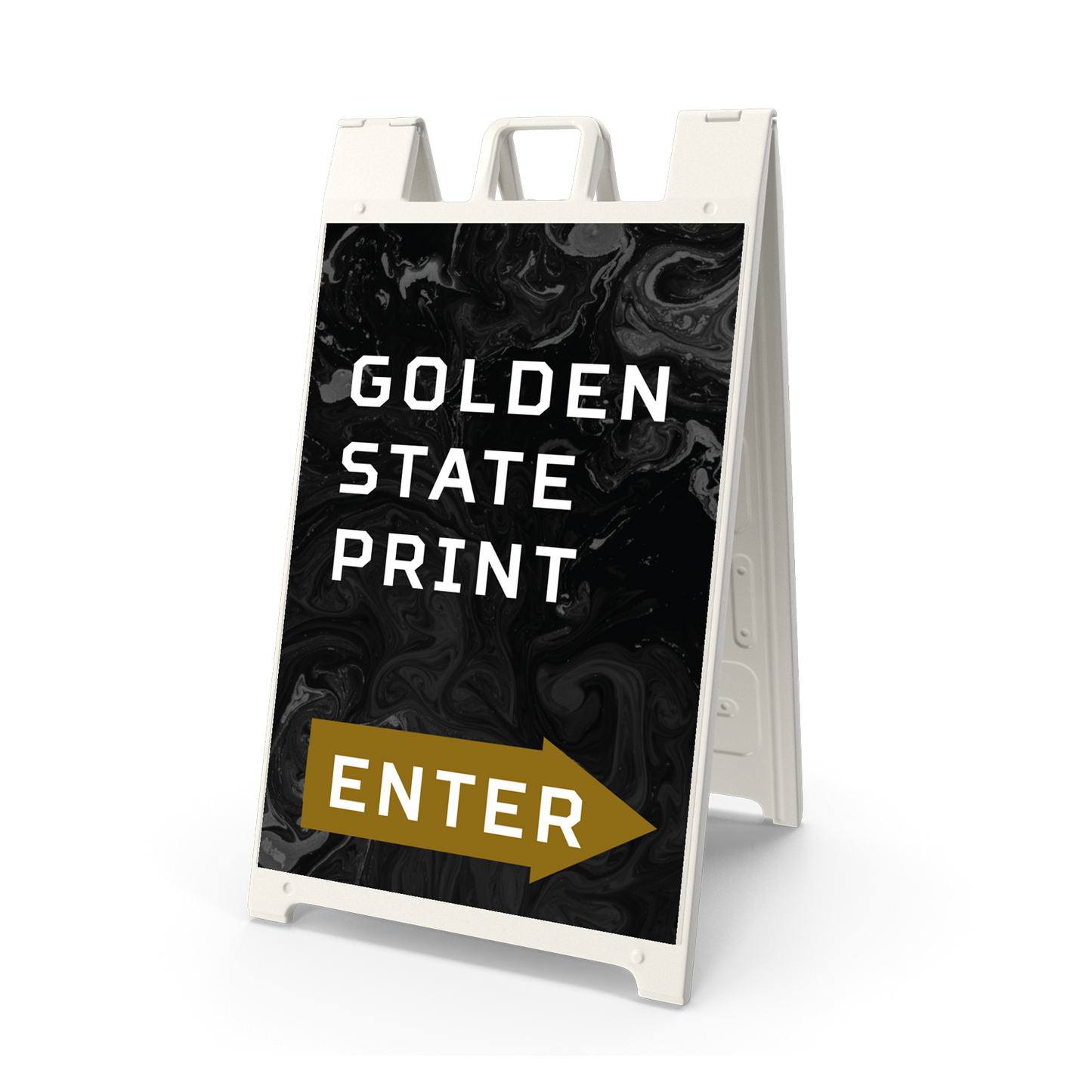 Signicade Deluxe Frame (24"x36") - Golden State Print