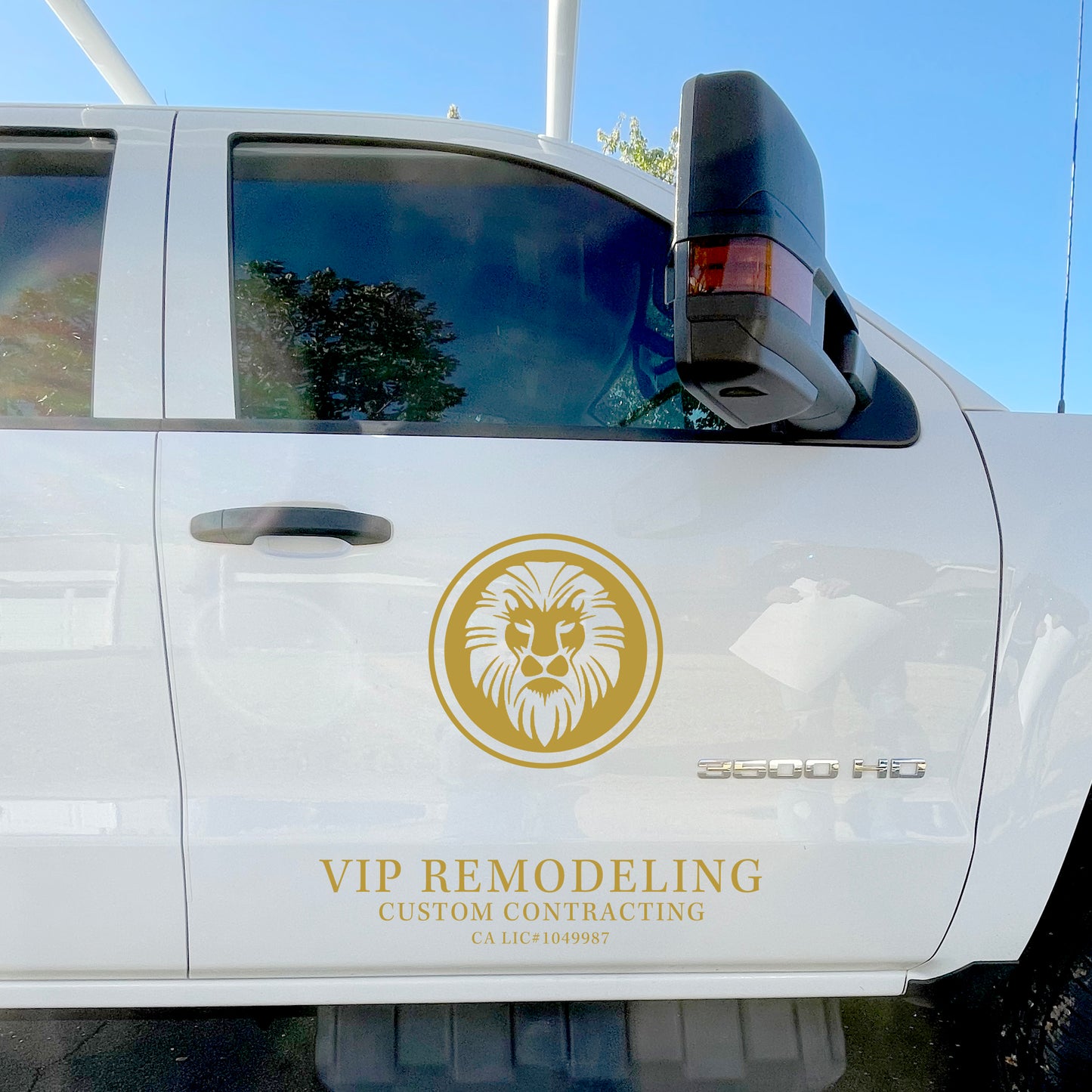 Vehicle Graphics, Set of 4 (Gold Foil) - Golden State Print