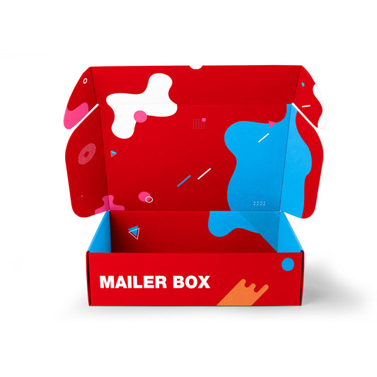 6x6x3 Mailer Box (B Flute) - Golden State Print