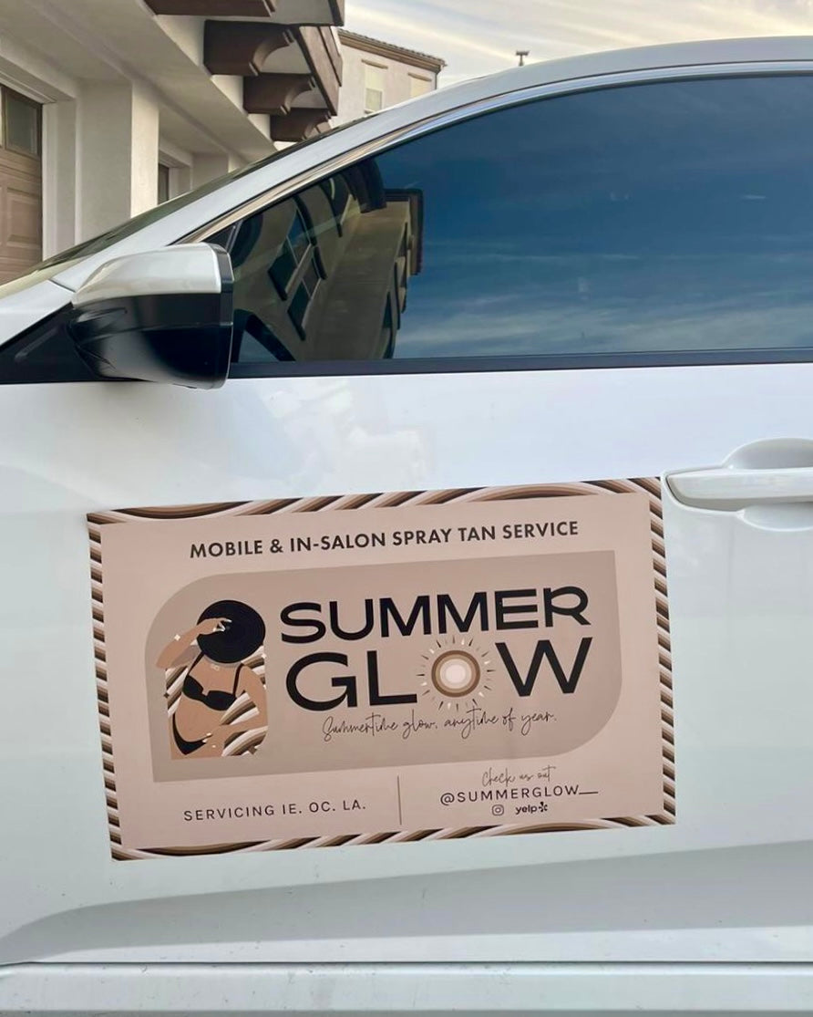 Car Magnet - Golden State Print