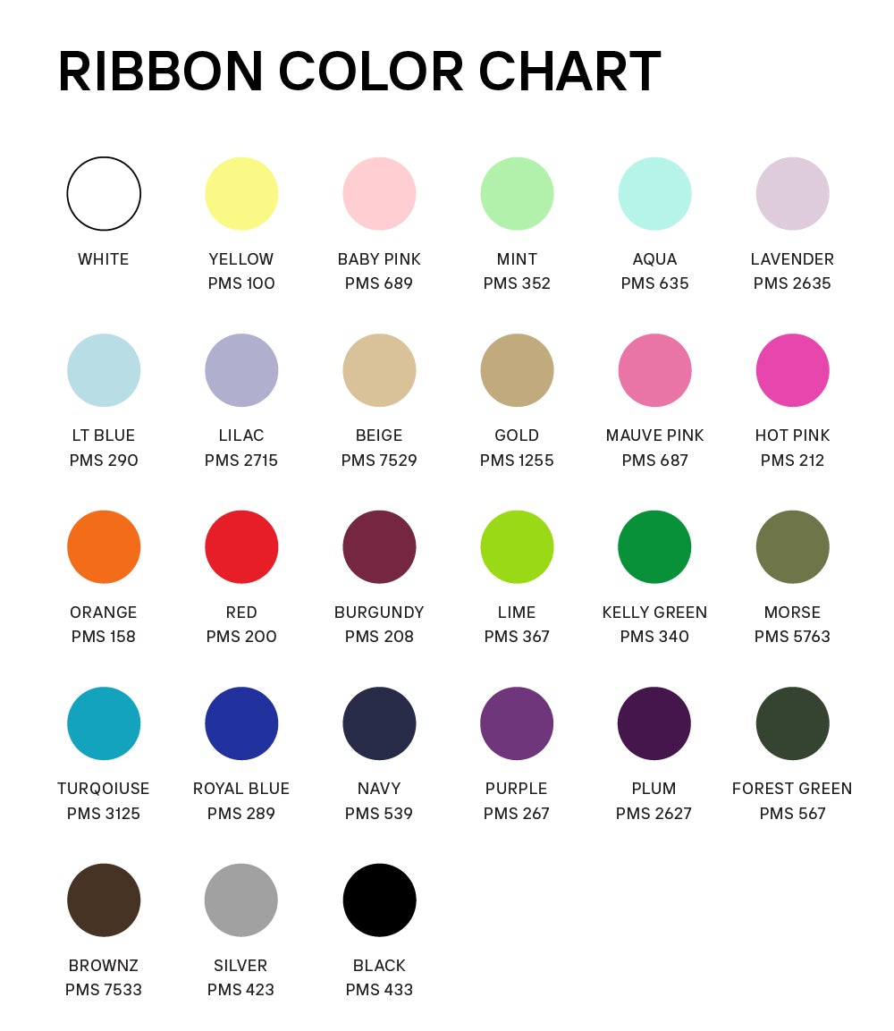 personalized Satin Ribbon 1.5" - Golden State Print