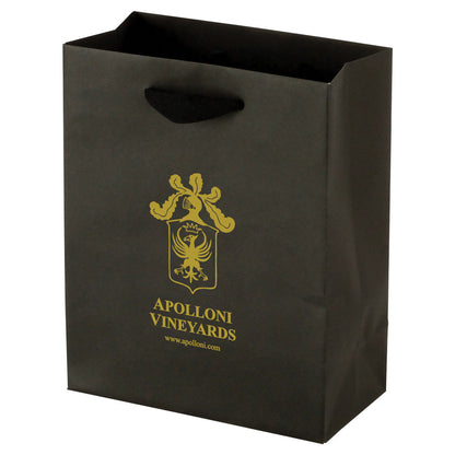 White Kraft Shopping Bag (8x4x10)