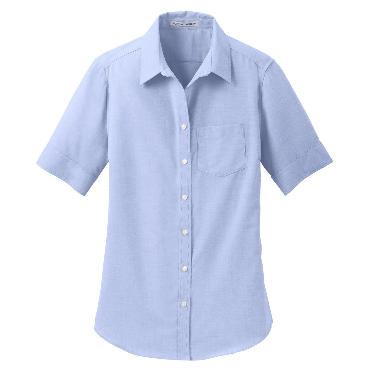 L659 Port Authority® Women's Short Sleeve SuperPro™ Oxford Shirt