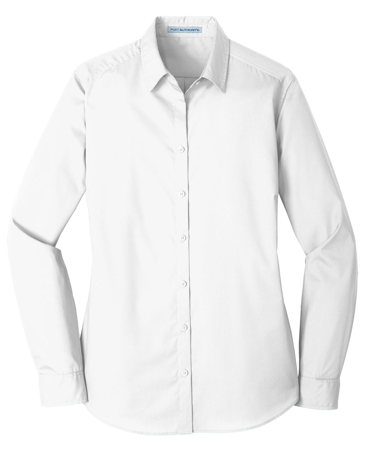 LW100 Port Authority® Women's Long Sleeve Carefree Poplin Shirt
