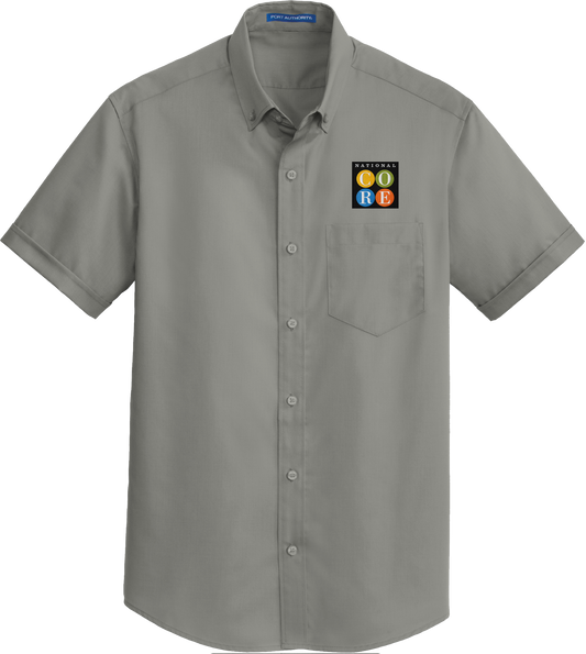 S664 Port Authority® Short Sleeve SuperPro™ Twill Shirt