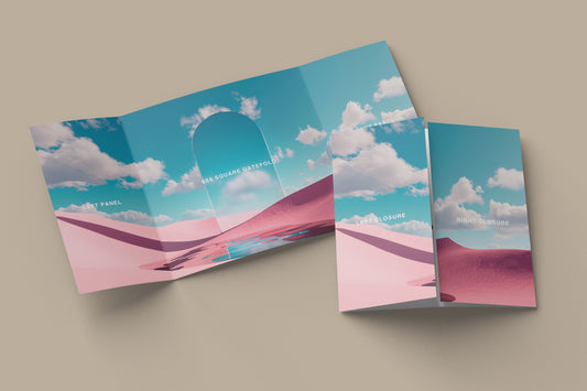 Gatefold Postcard