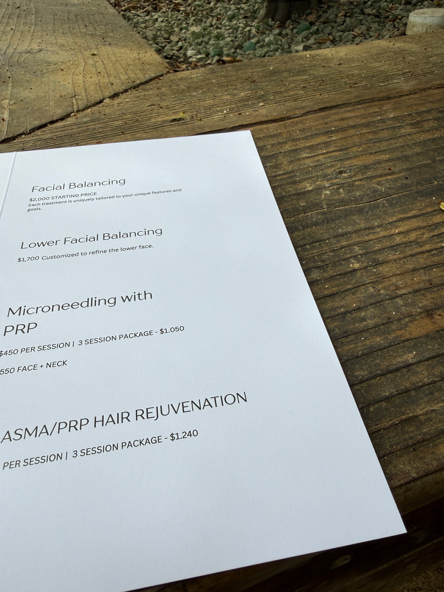 Half Fold Brochure