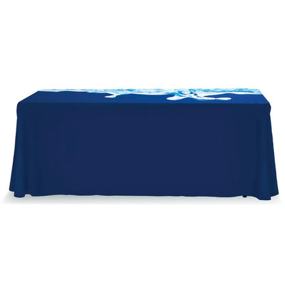 6 ft. 4-Sided Regular Stretch Table Throw - Golden State Print