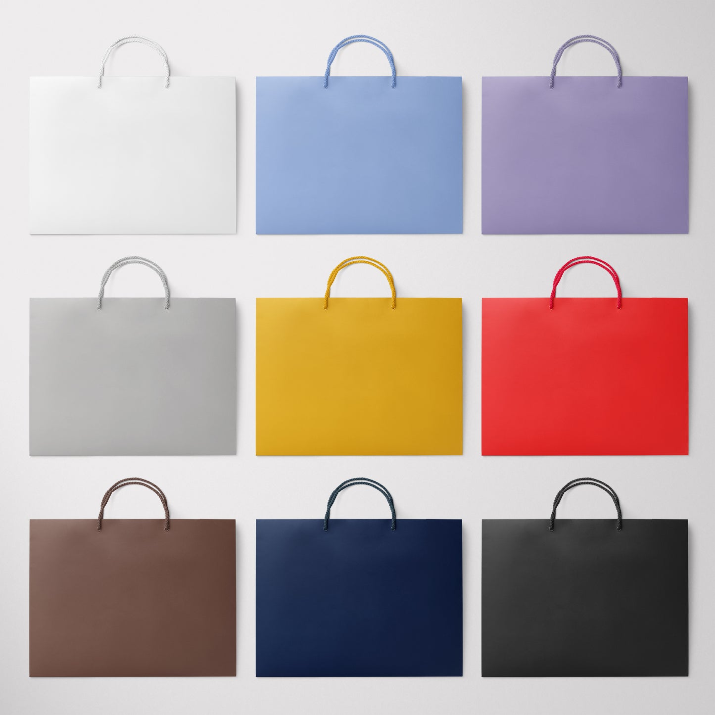 Matte Shopping Bag (6x3.5x6.5) - Golden State Print
