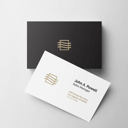 Matte Business Cards - Golden State Print