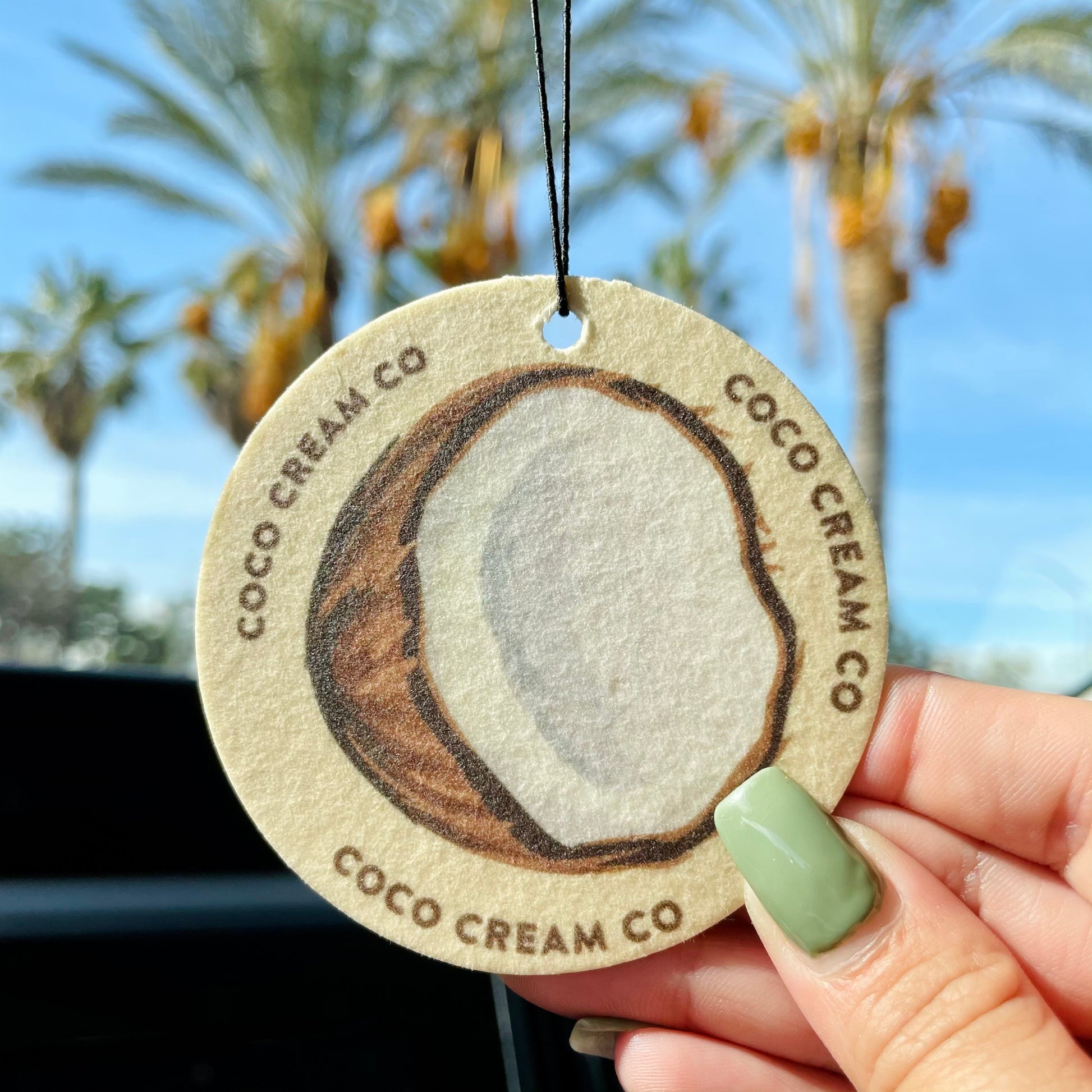 Custom Air Freshener (Print on 1 Side) - Golden State Print