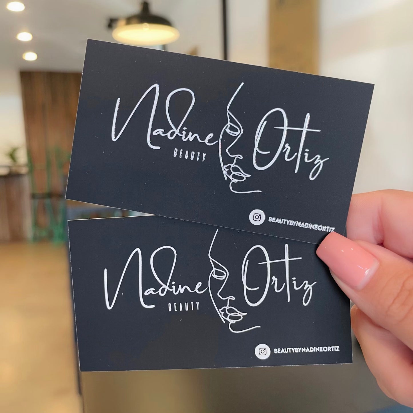 Raised Spot UV Business Cards - Golden State Print