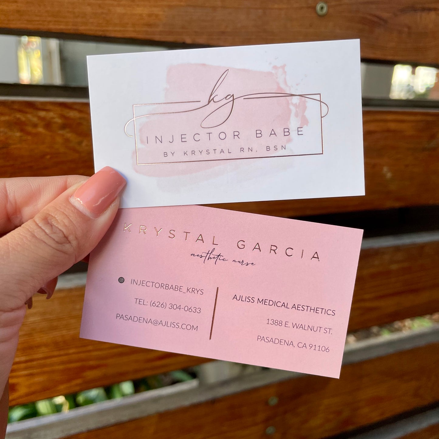 Foil Business Cards - Golden State Print
