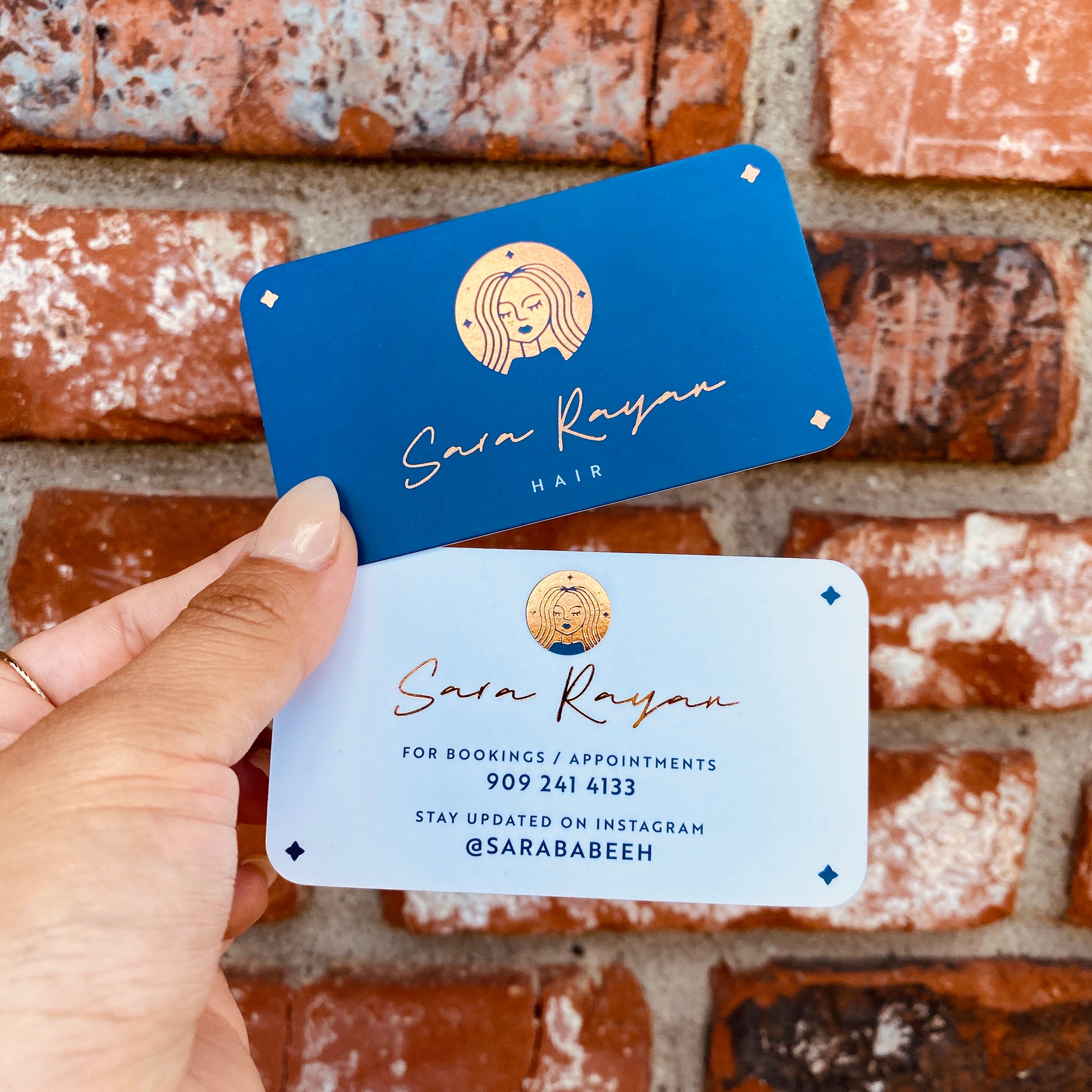 Foil Business Cards - Golden State Print