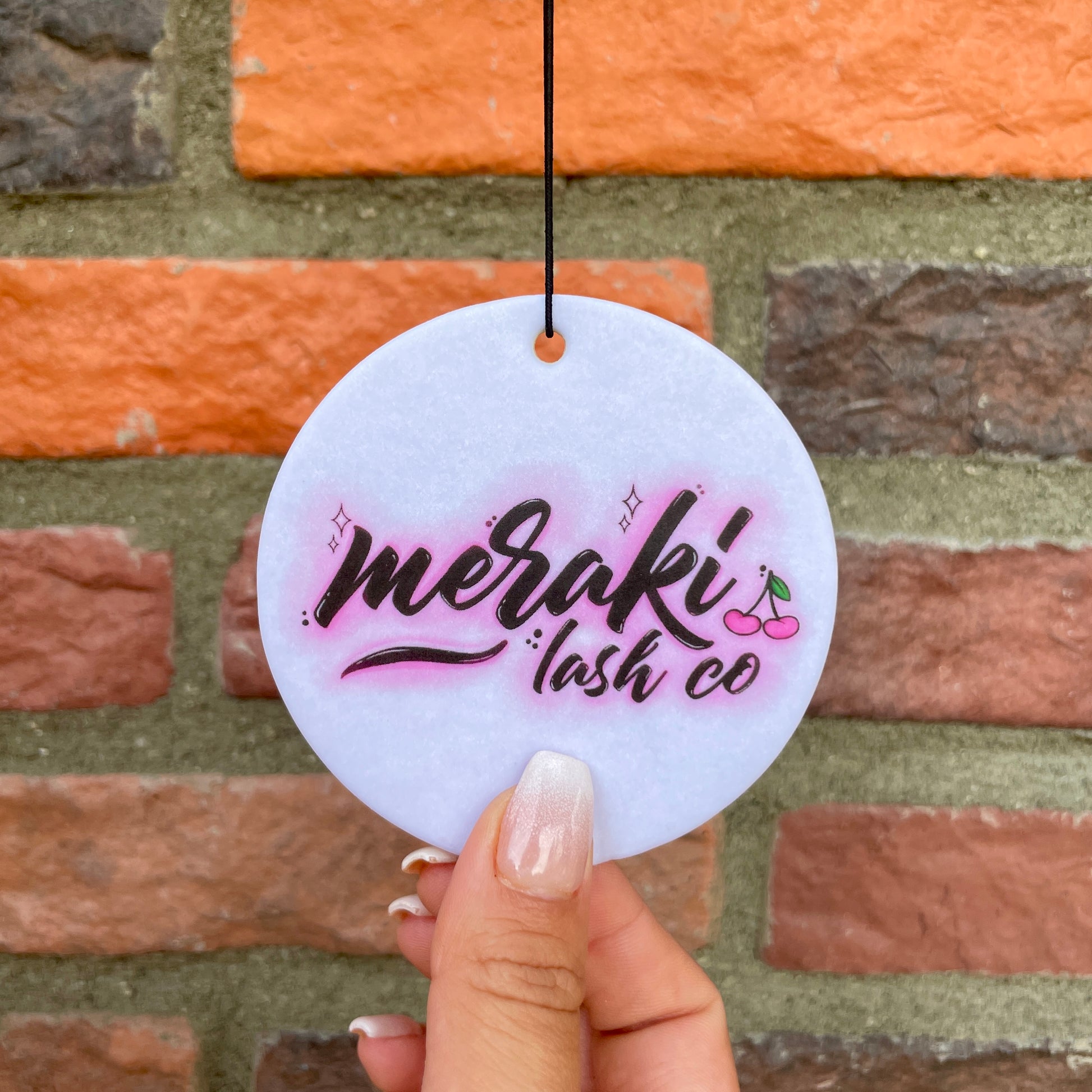 Custom Air Freshener (Print on 1 Side) - Golden State Print