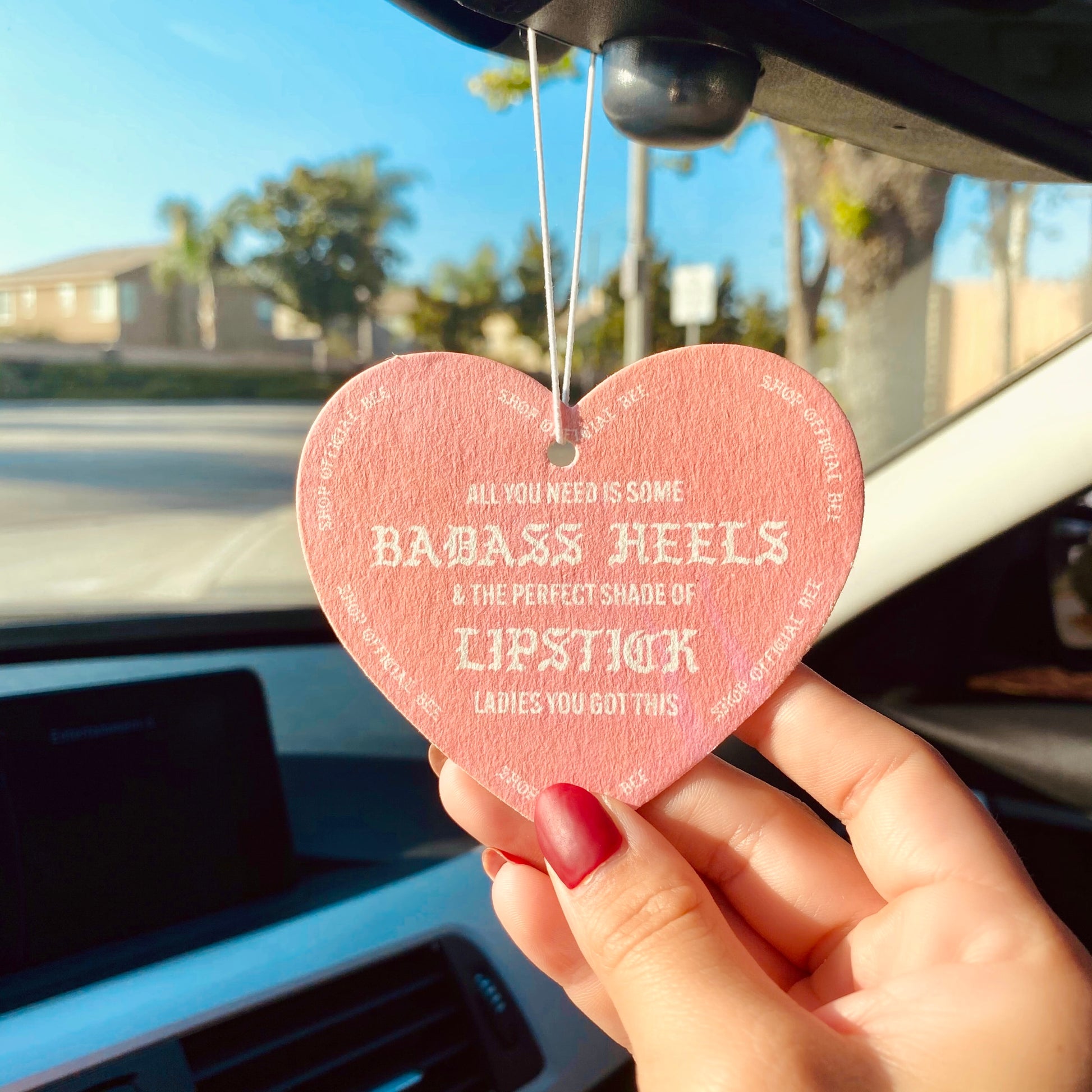Custom Air Freshener (Print on 1 Side) - Golden State Print