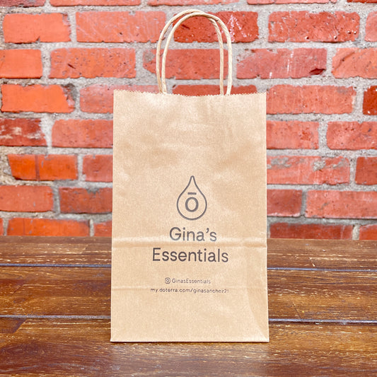 Paper Shopping Bag (5.3x3.5x8.5) - Golden State Print