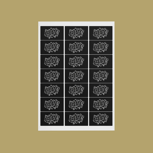 Label Sheet (Pure by Soulective) - Golden State Print