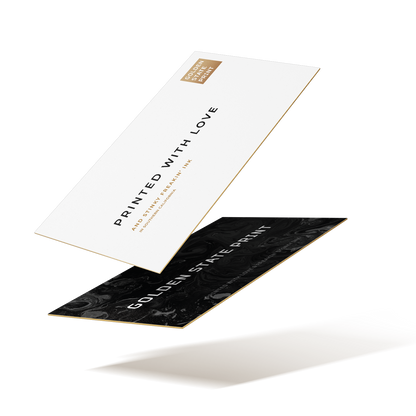 Painted Edge Business Card - Golden State Print