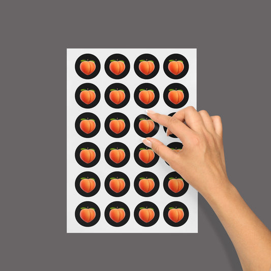 Label Sheet (Peach) - Golden State Print