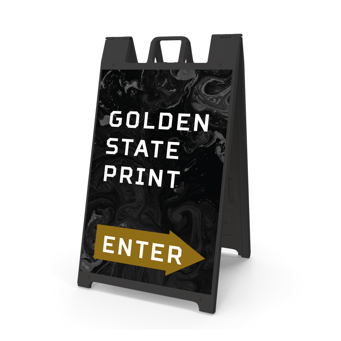 Signicade Deluxe Frame (24"x36") - Golden State Print