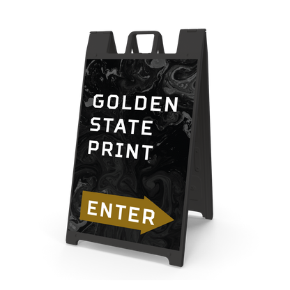 Signicade Deluxe Frame (24"x36") - Golden State Print