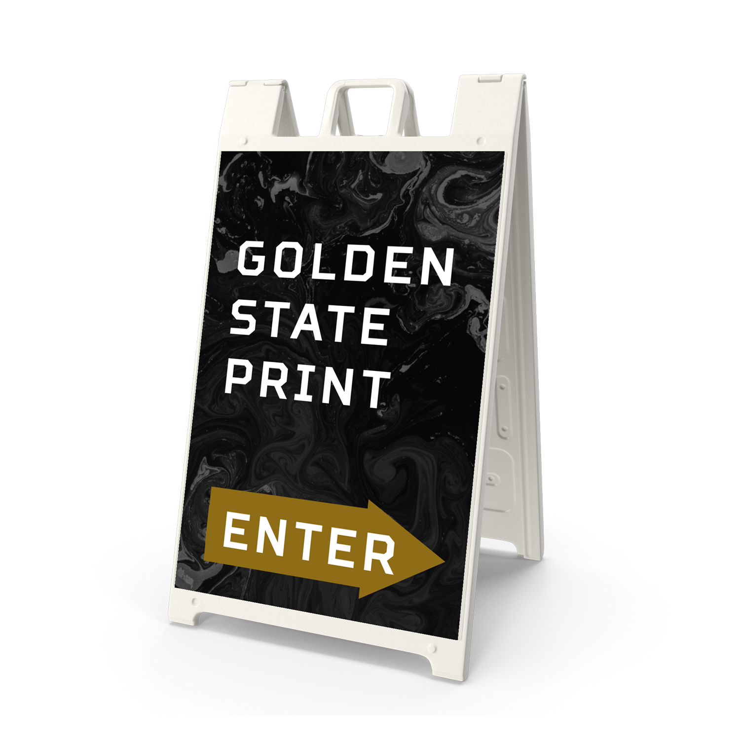 Signicade Deluxe Frame (24"x36") - Golden State Print