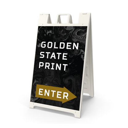Signicade Deluxe Frame (24"x36") - Golden State Print
