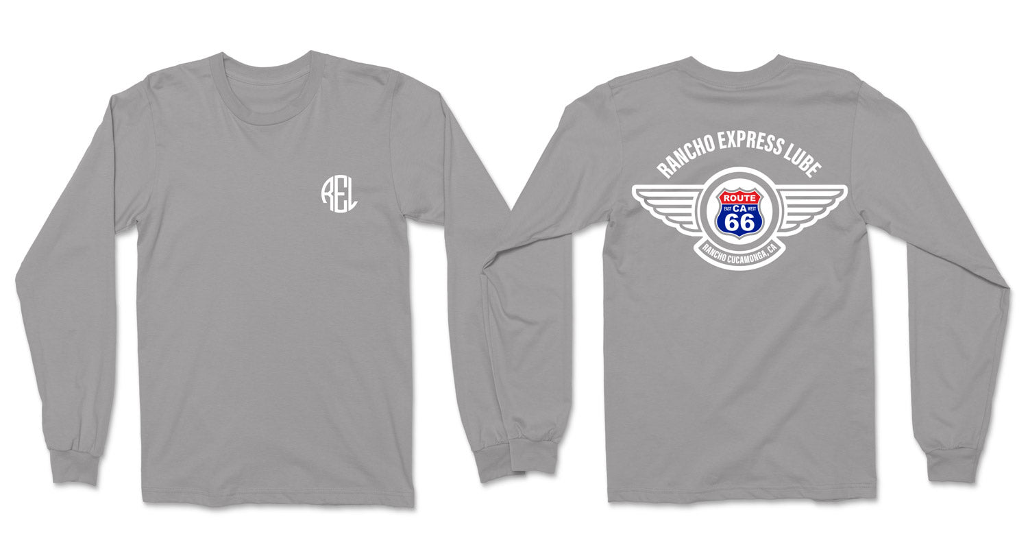 REL 100% Polyester L/S [4 Color Print] - Golden State Print