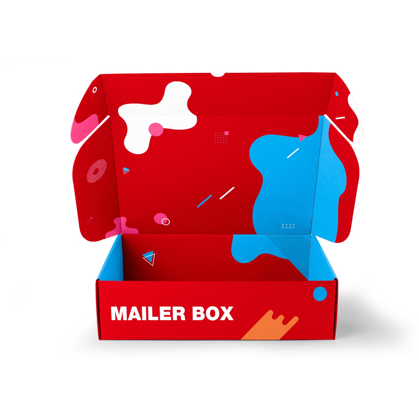 6x6x3 Mailer Box (B Flute) - Golden State Print