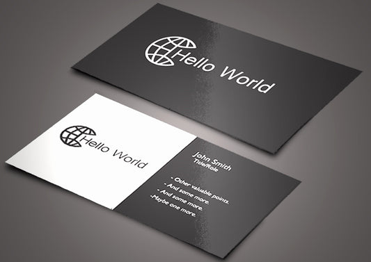 Glossy Business Cards - Golden State Print