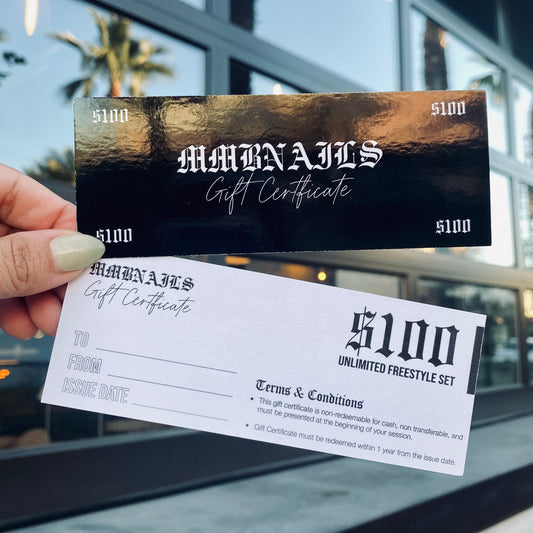 Paper Gift Certificate - Golden State Print