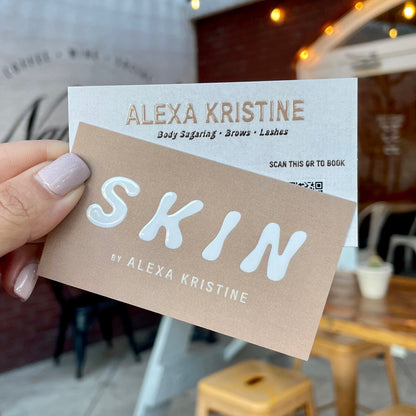 Raised Spot UV Business Cards