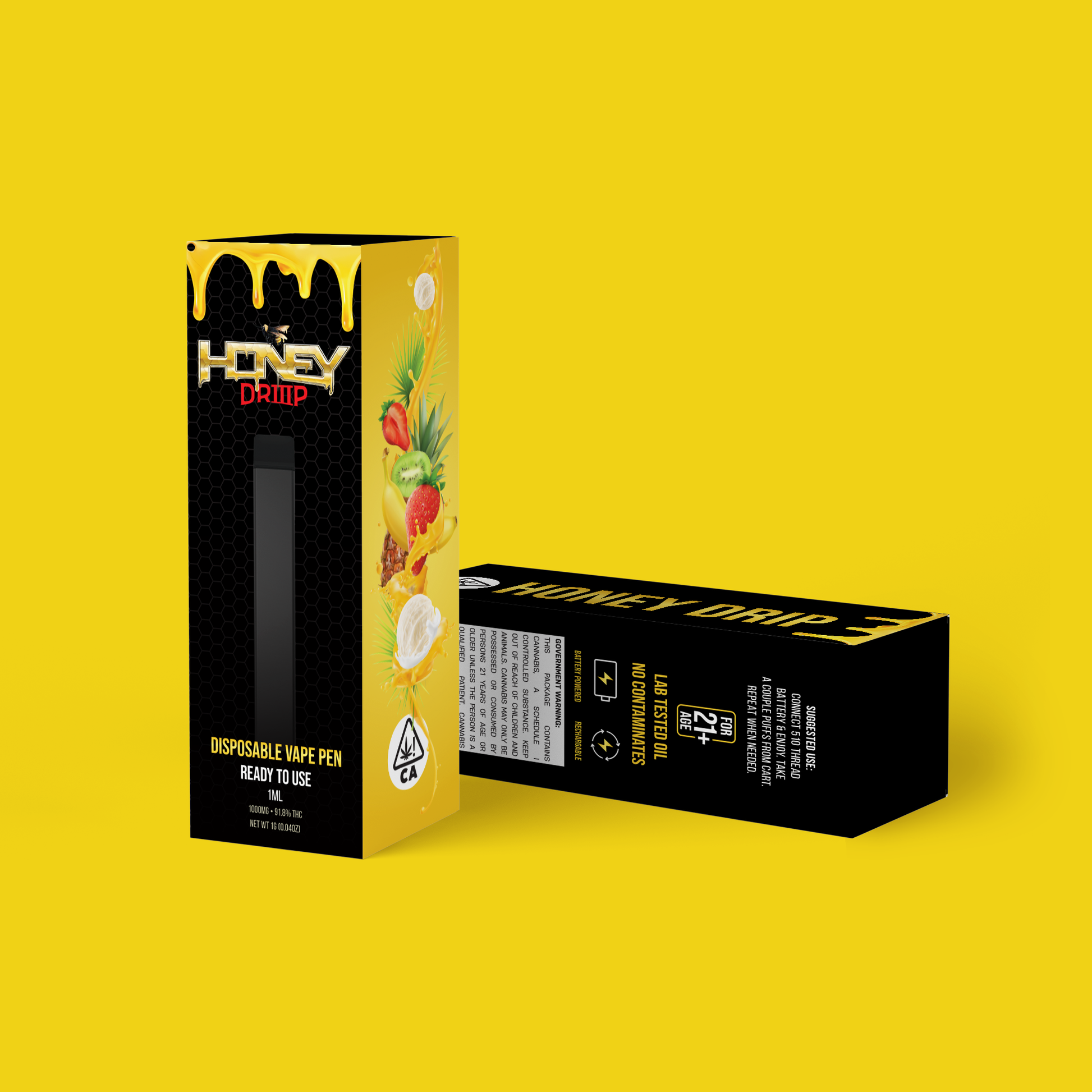 Rectangle Boxes - Golden State Print